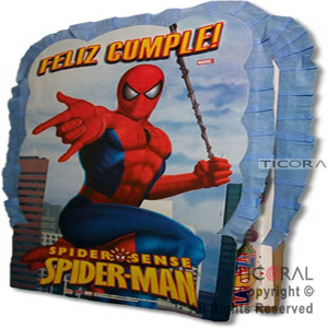 SPIDERMAN PI�ATA CARTON x 1